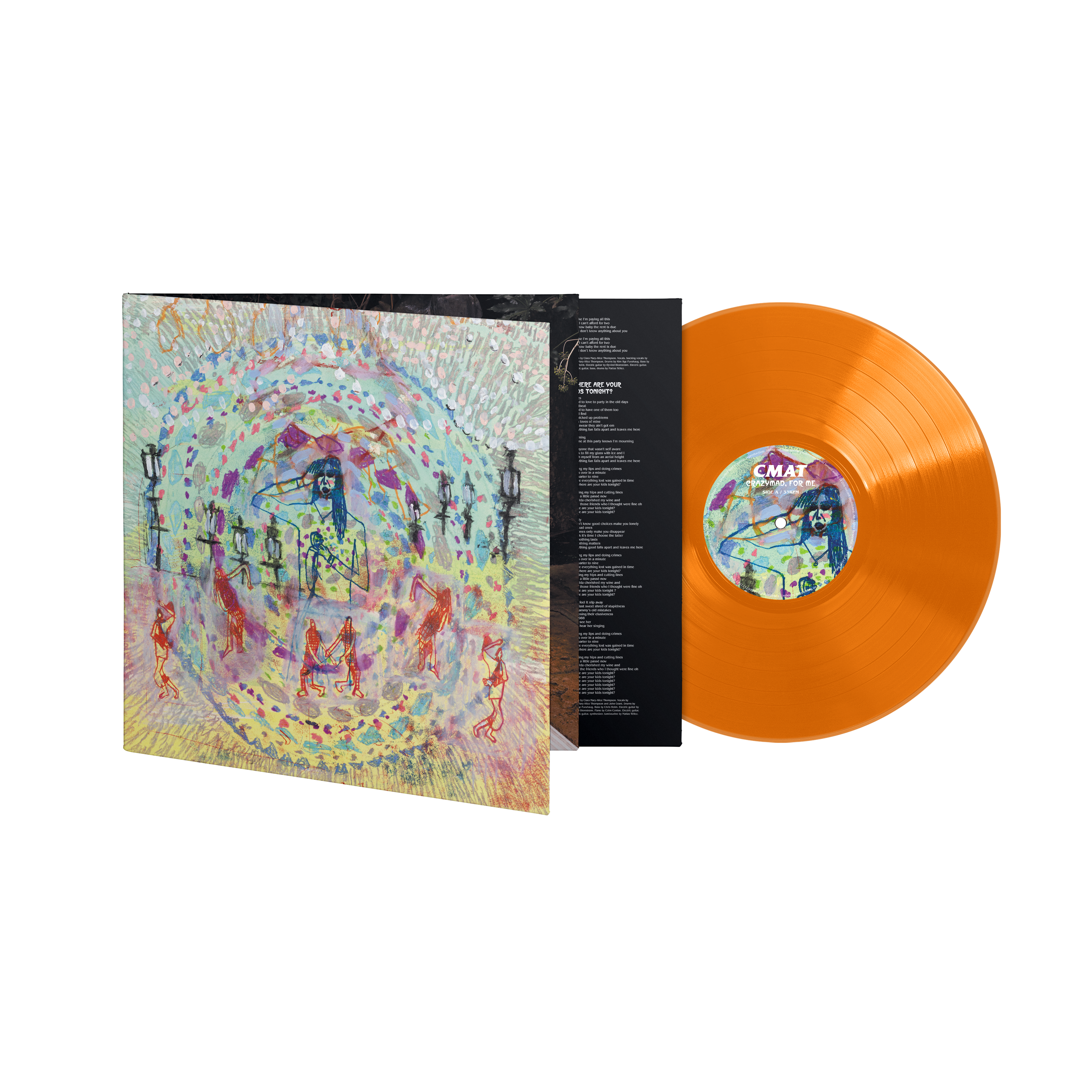 CRAZYMAD, FOR ME - OPAQUE ORANGE VINYL