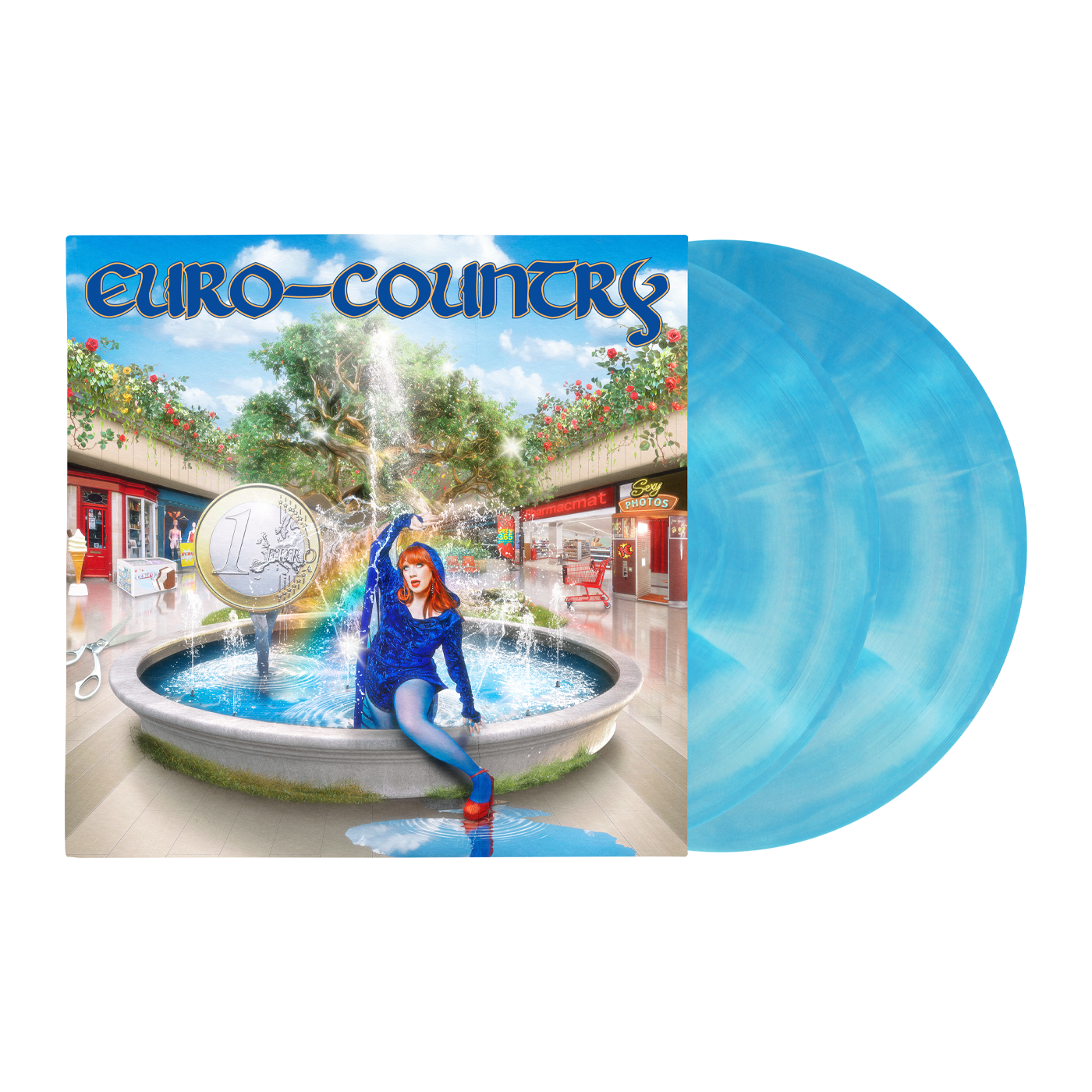 EURO-COUNTRY Vinyl (Cloudy Blue)