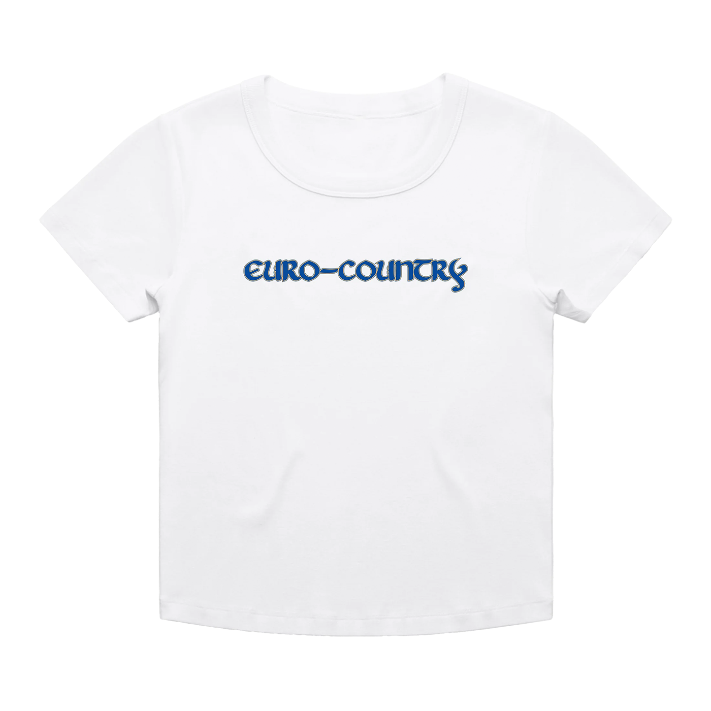 EURO-COUNTRY BABY TEE (WHITE)