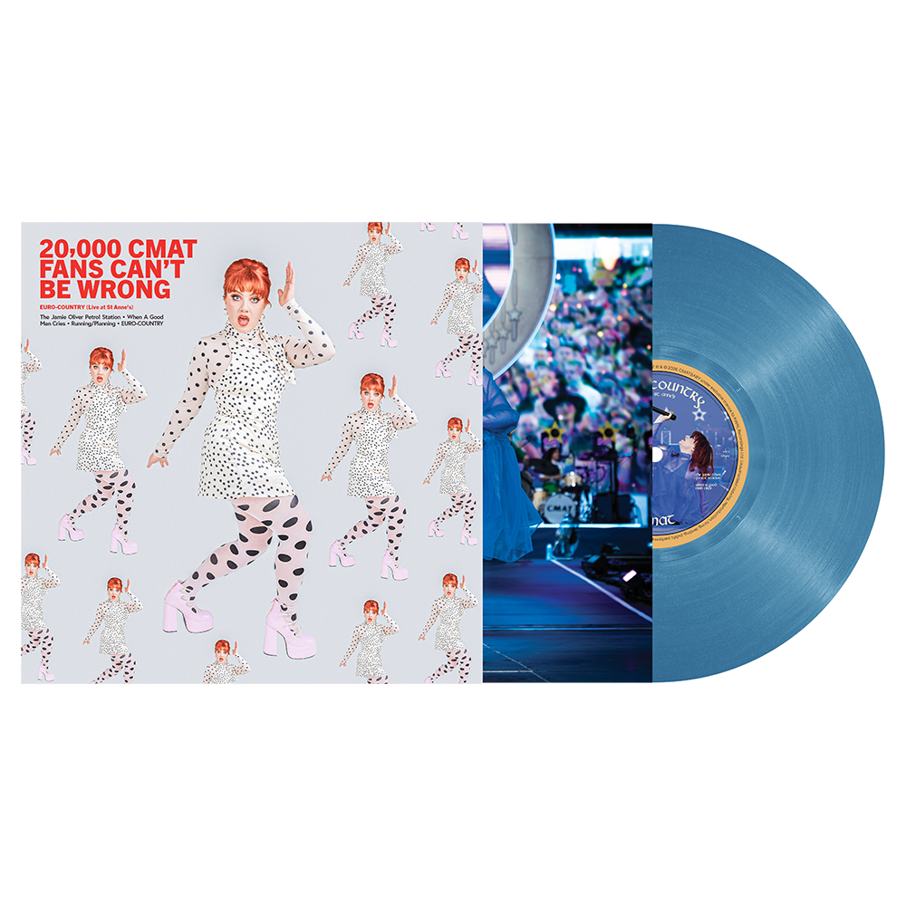 EURO-COUNTRY (Live at St Anne's) - Blue 10" vinyl