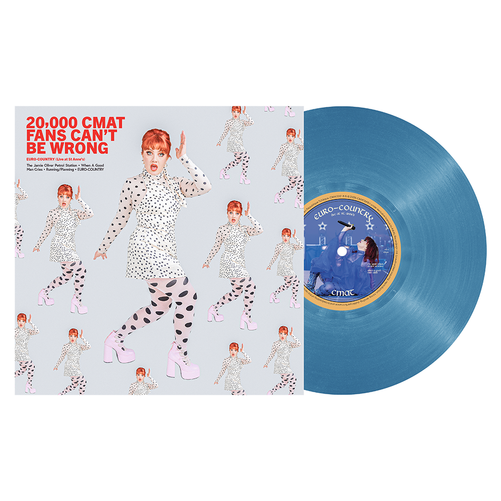 EURO-COUNTRY (Live at St Anne's) - Blue 10" vinyl